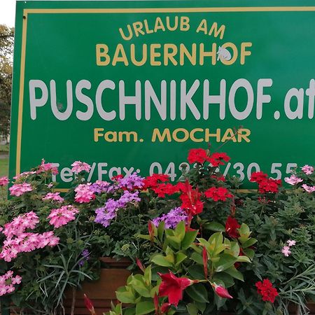 Bauernhof-Pension Puschnikhof Unternarrach Exterior foto